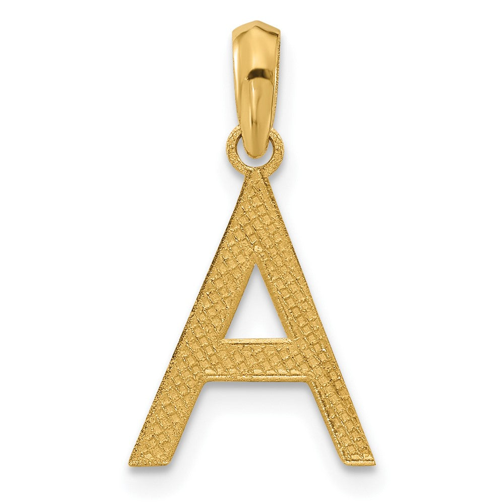 14k Gold Fancy Letter A
