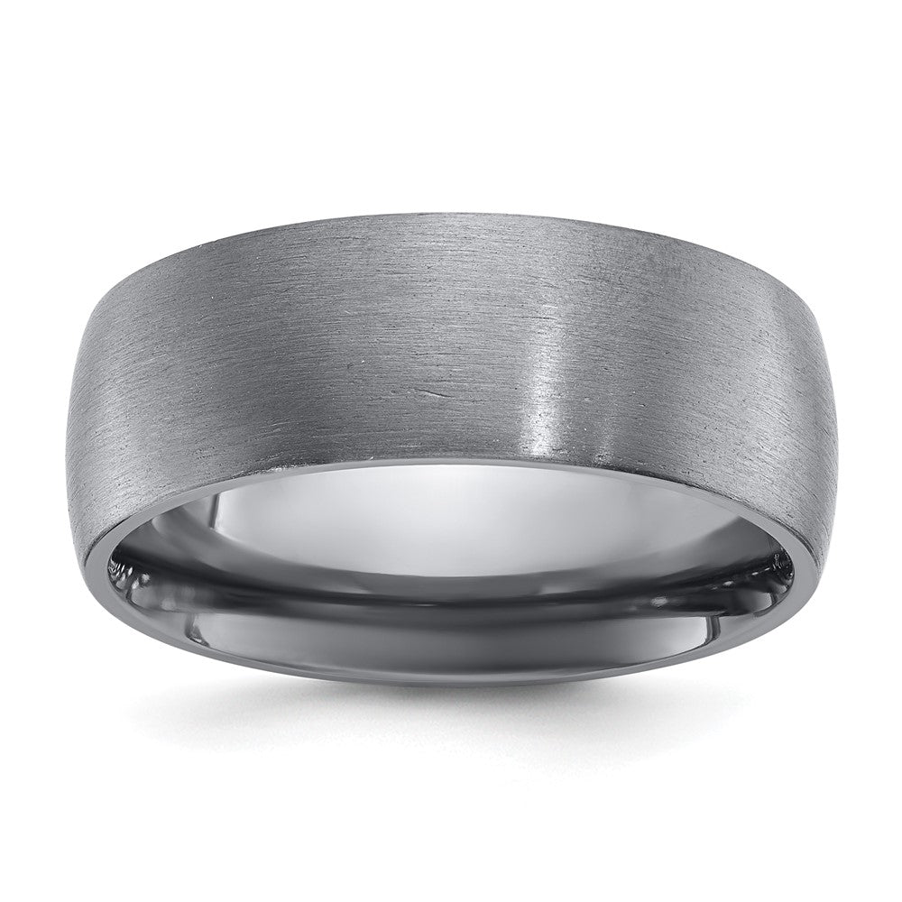 Chisel Tantalum Brushed 8mm Band Size - 13