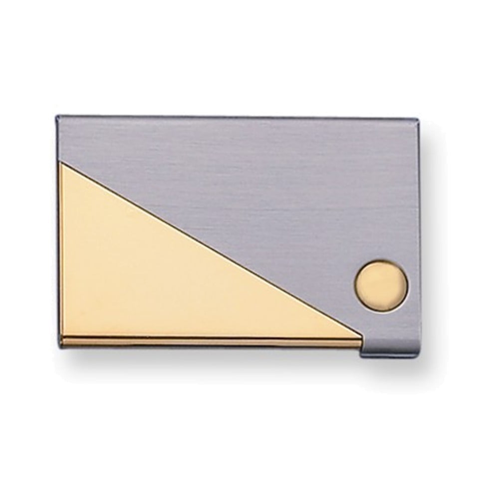 Nickel-plated and Brass-plated Business Card Case QGP7934