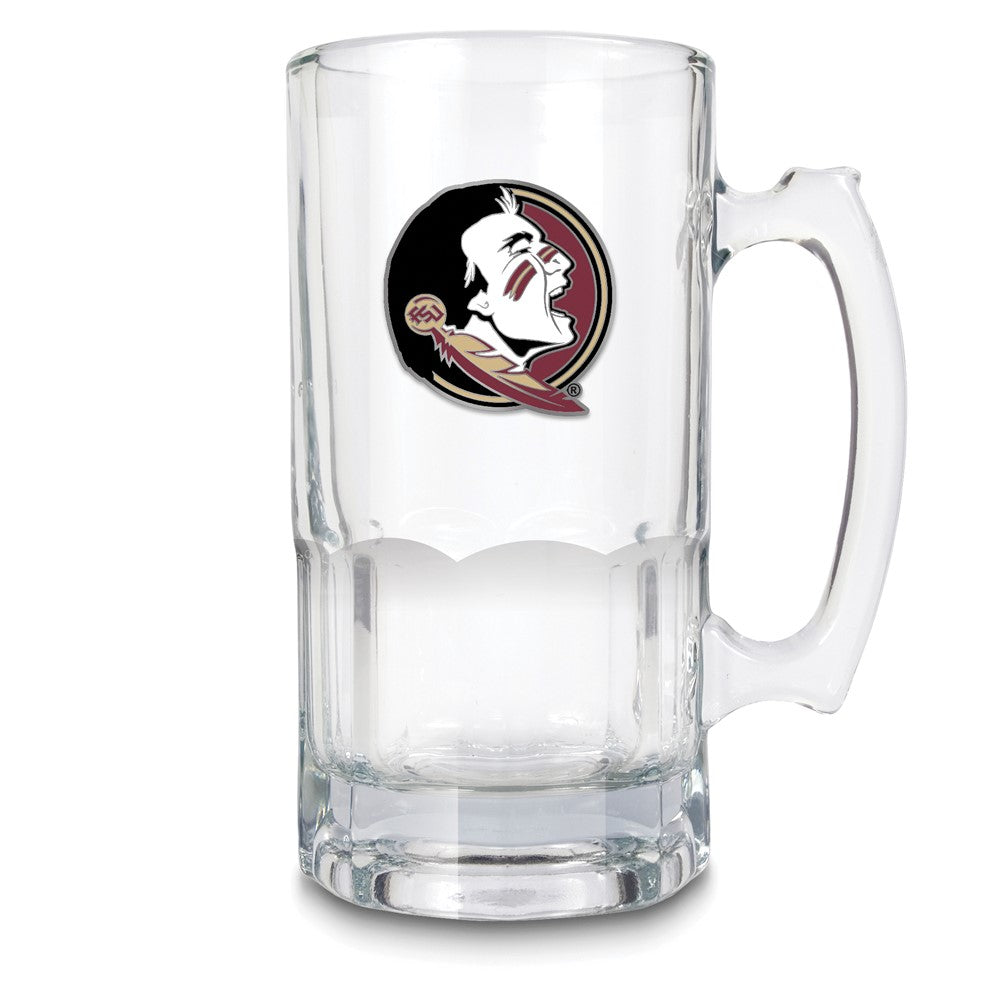 NCAA Florida State University Glass 32 ounce Macho Mug