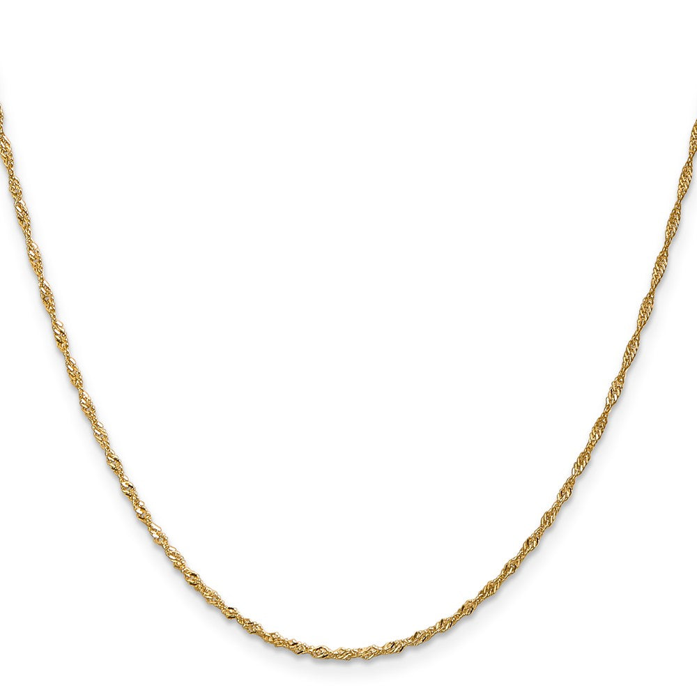 10k 1.3 mm Singapore Chain