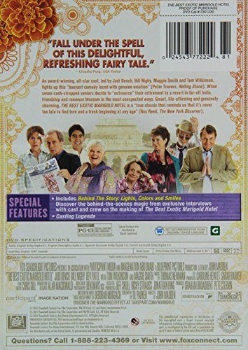 The Best Exotic Marigold Hotel (DVD)