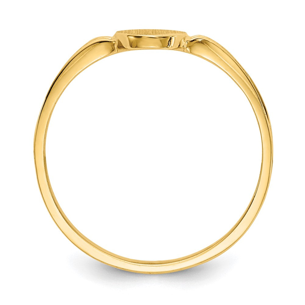 10K Signet Ring Yellow Gold