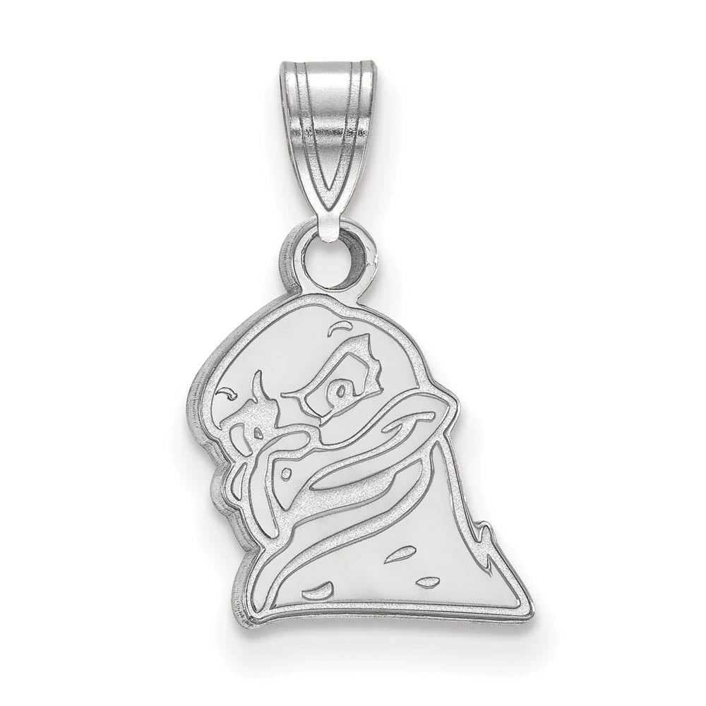 Sterling Silver LogoArt Official Licensed Collegiate Virginia Tech Small Pendant