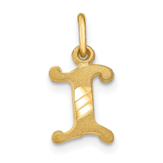 10k Initial I Charm