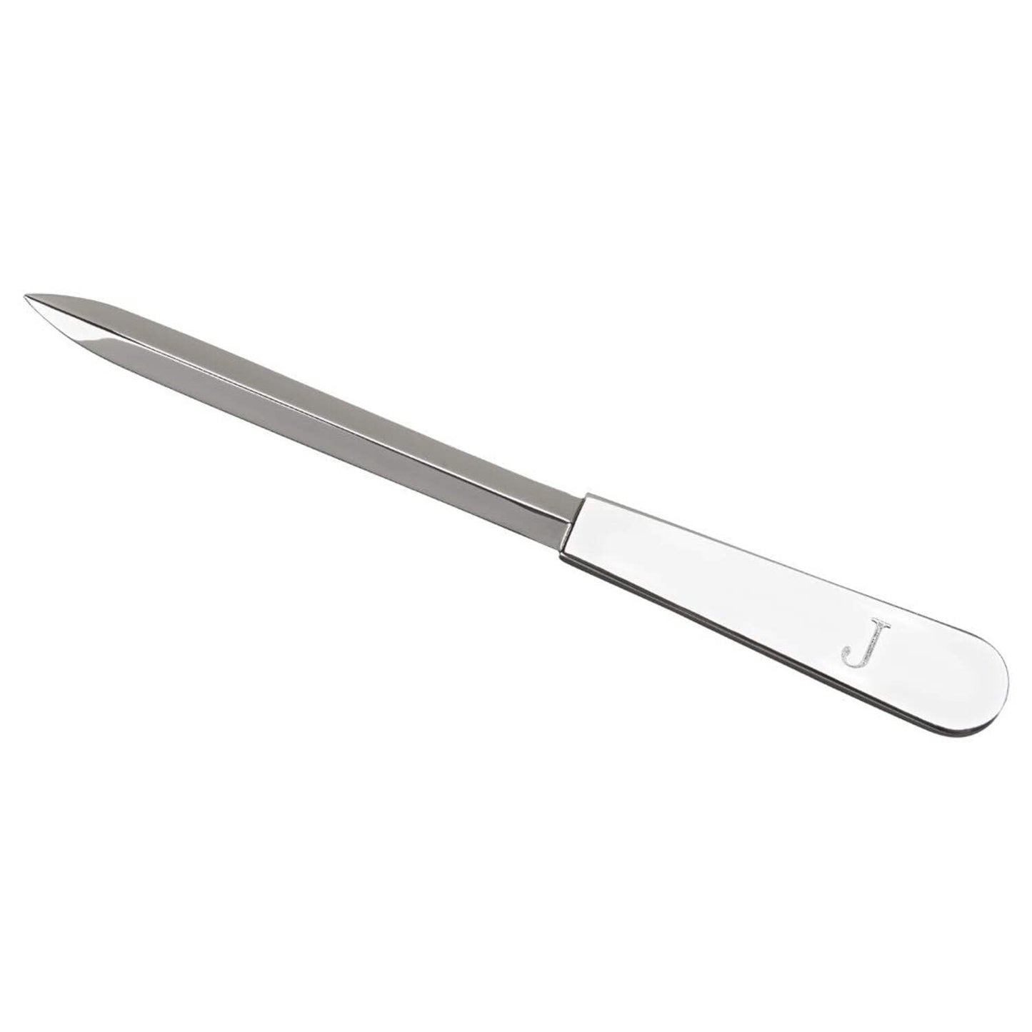 Silhouette Letter Opener, Nickel Plated 7.25"