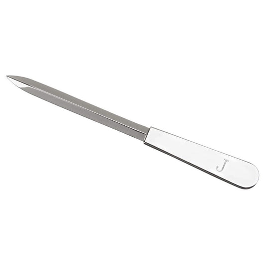 Silhouette Letter Opener, Nickel Plated 7.25"