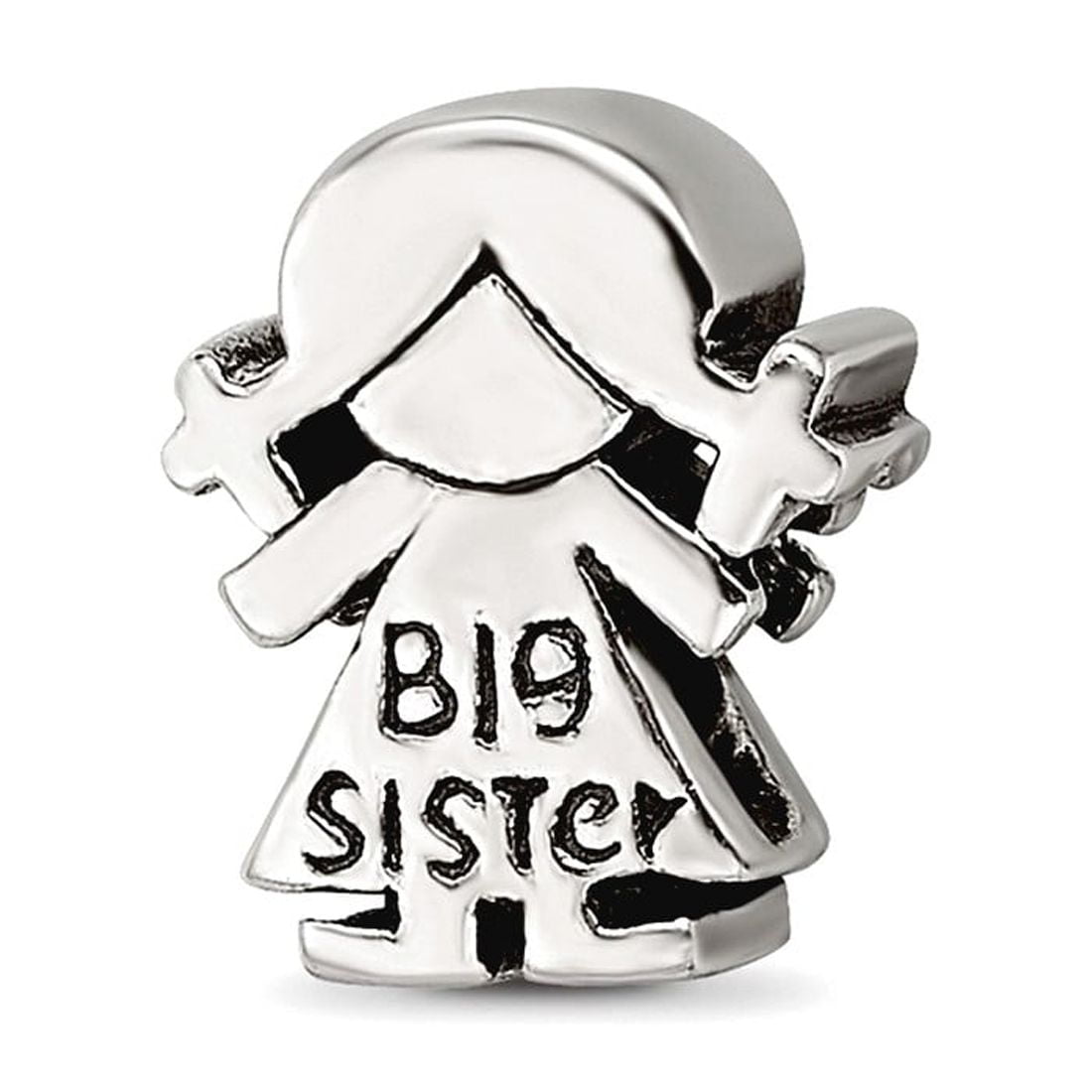 Sterling Silver Reflections Kids Big Sister Bead