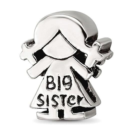 Sterling Silver Reflections Kids Big Sister Bead