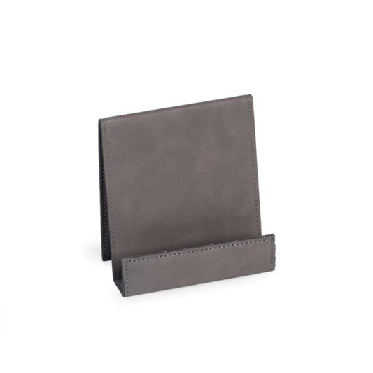 Bey-Berk International UC114G Leatherette Smart Phone Cradle, Grey