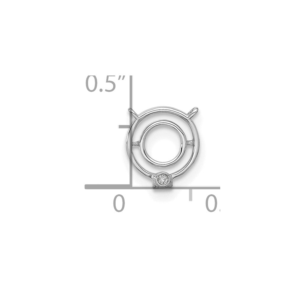 Stella & Dot 10kw Diamond Initial Q Charm Element