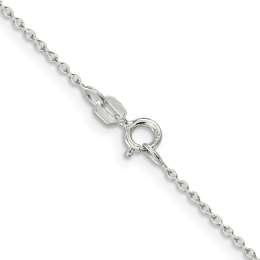 Sterling Silver 1.30mm Forzantina Cable Chain 22 Inches