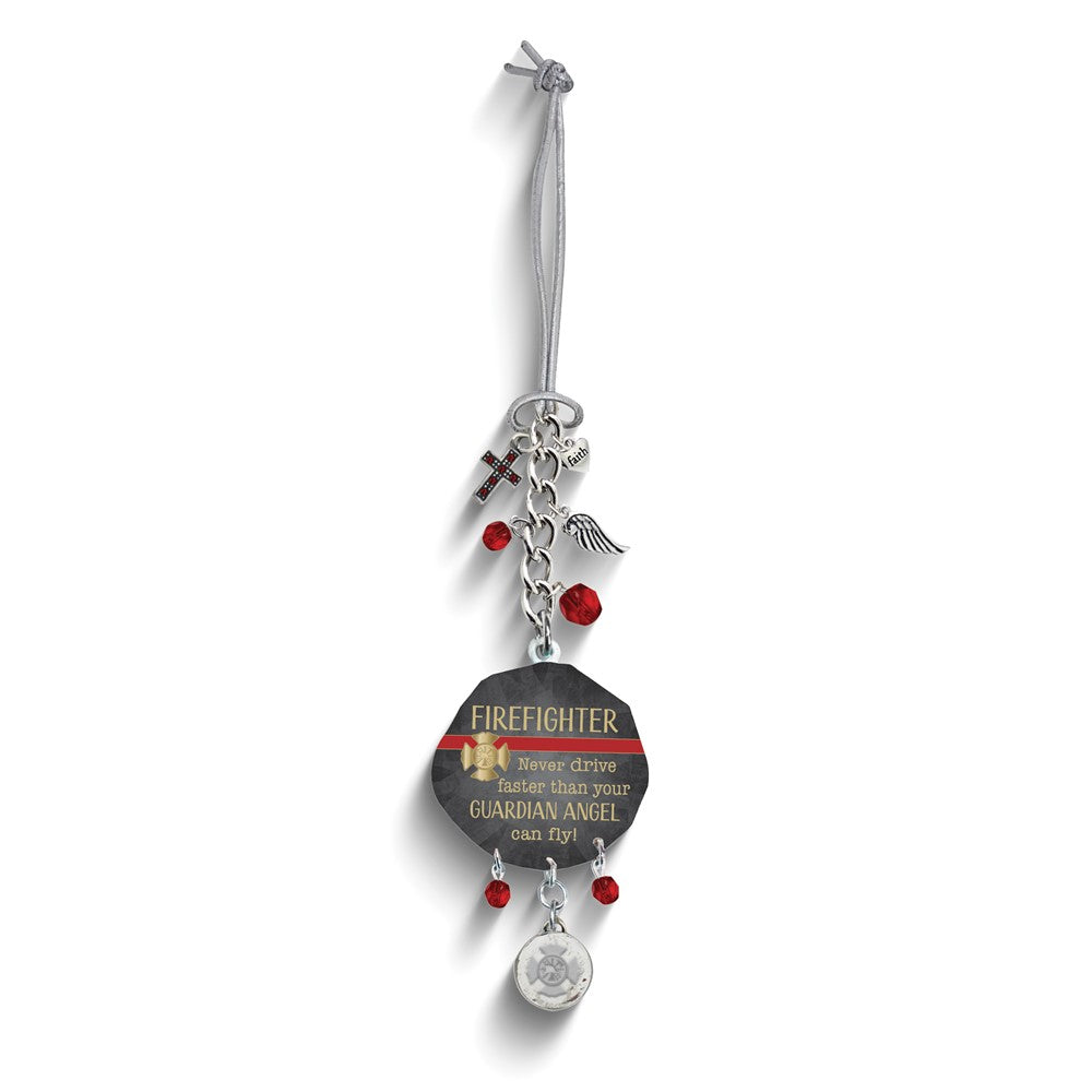 FIREFIGHTER Guardian Angel Car Charm