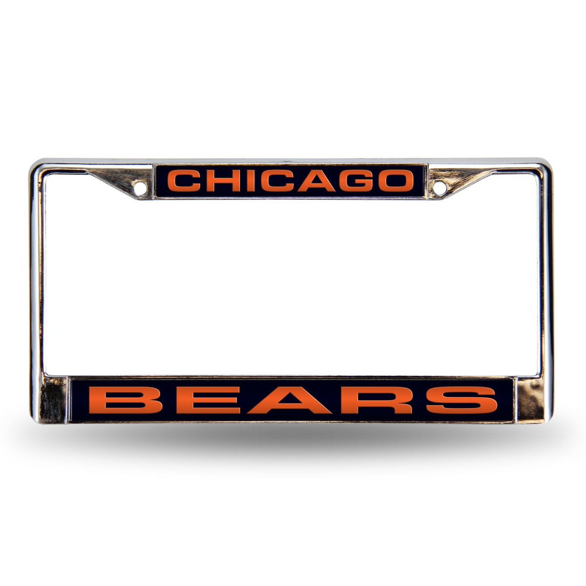 Chicago Bears Laser Chrome License Plate Frame