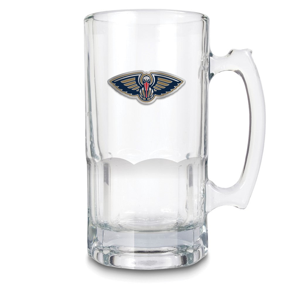 NBA New Orleans Pelicans Glass 32 ounce Macho Mug