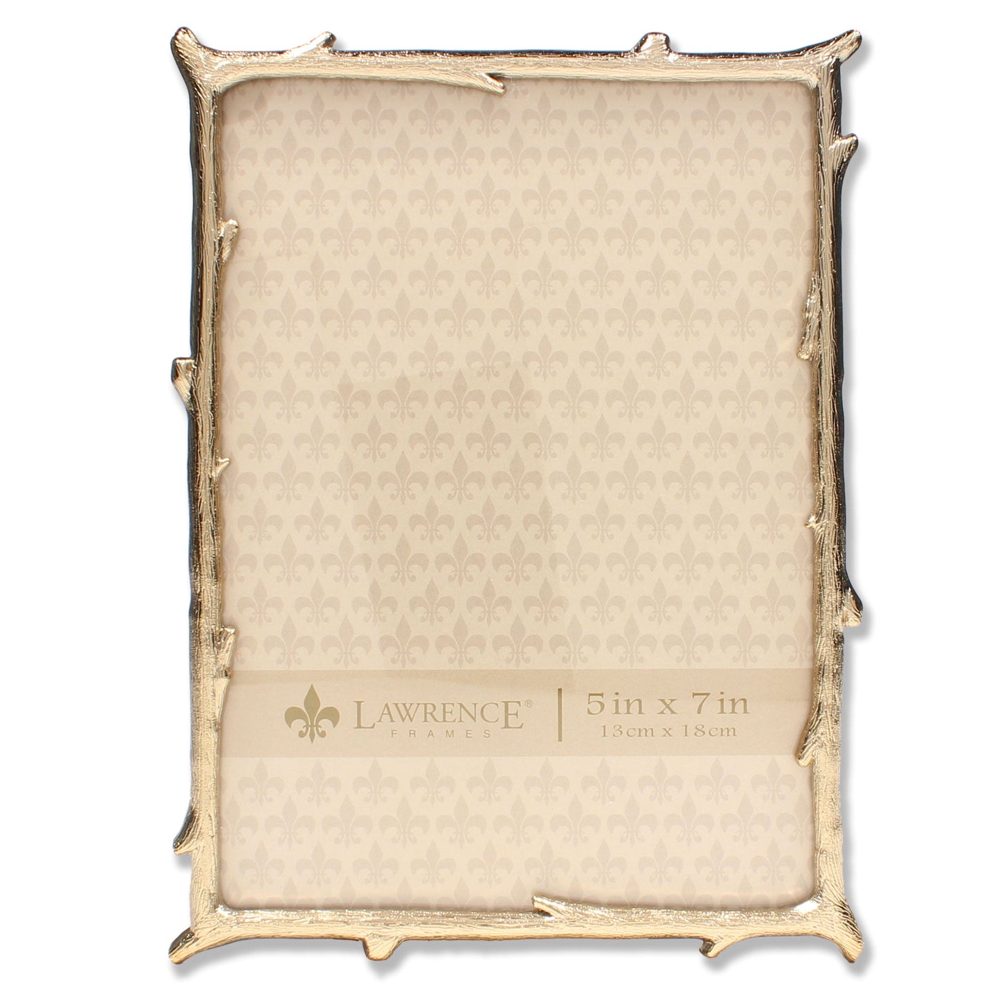 Lawrence Frames Metal Picture Frame, Gold