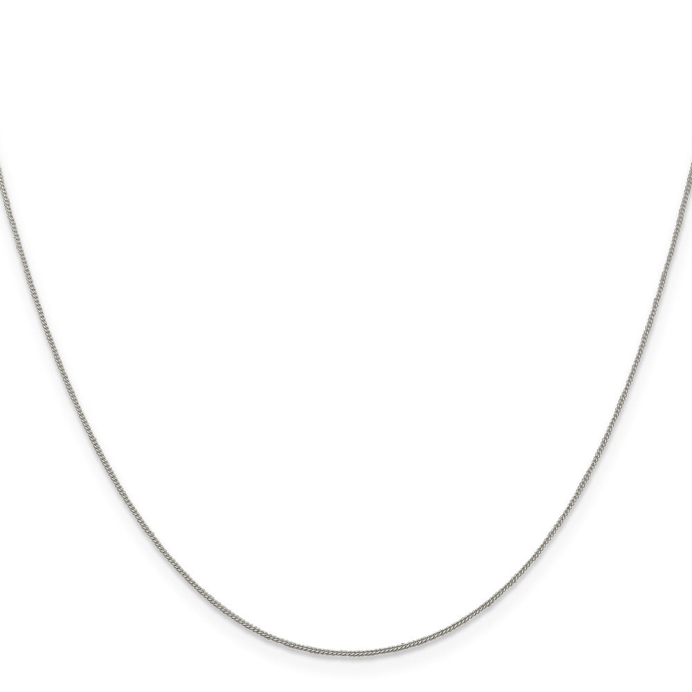 Sterling Silver .5mm Curb Chain 16 Inches