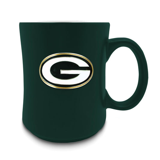 NFL Green Bay Packers Ceramic 19 ounce Mug with Emblem