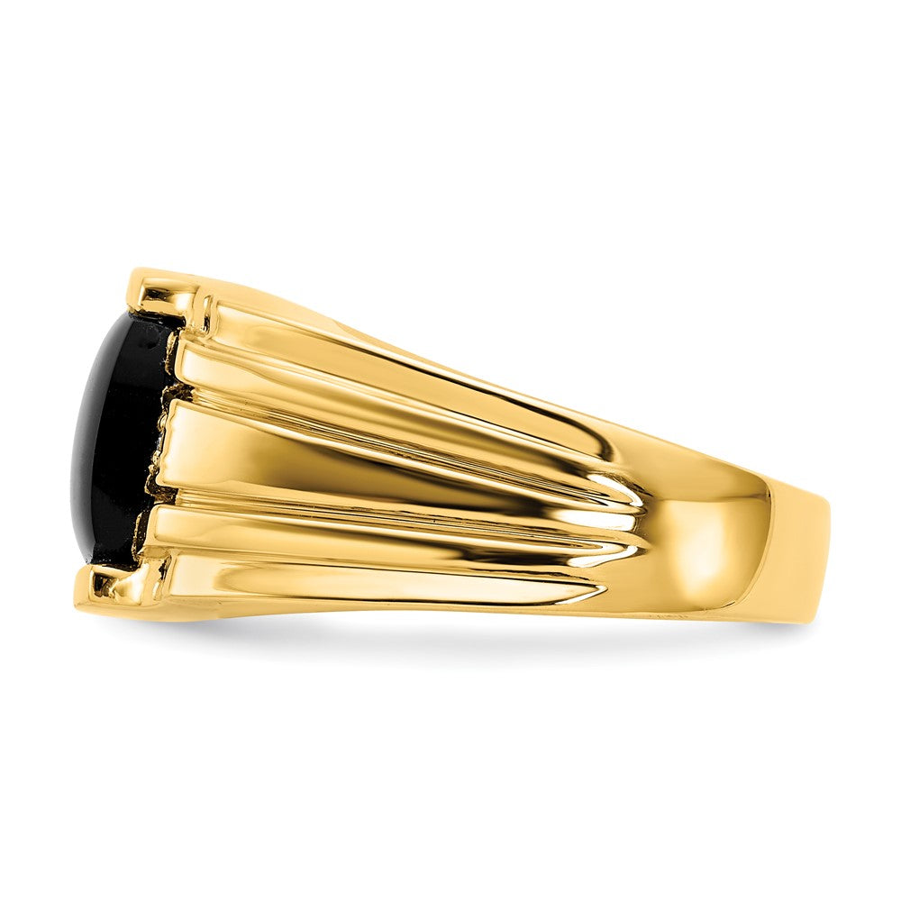 10K AA Diamond men's ring