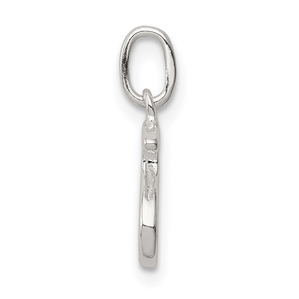 Sterling Silver Letter S Initial Charm