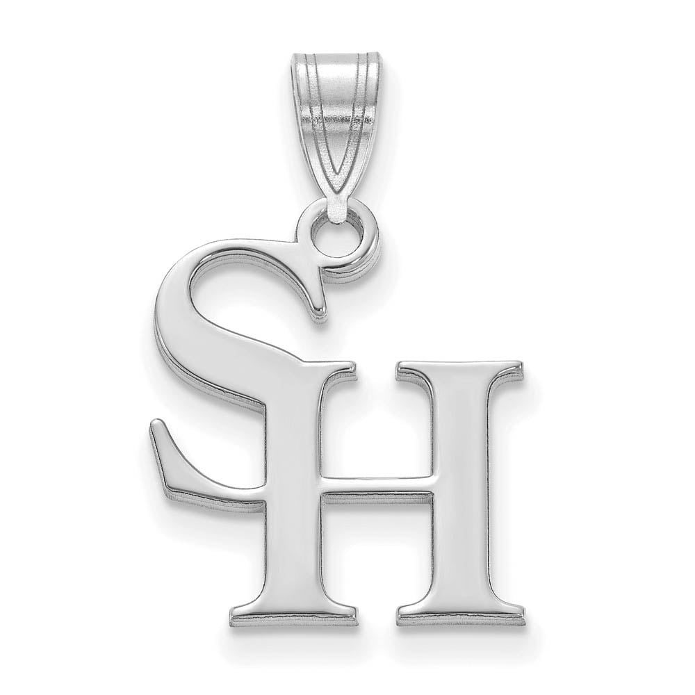 Sterling Silver Official Licensed Collegiate Sam Houston State University (SHSU) Medium Pendant