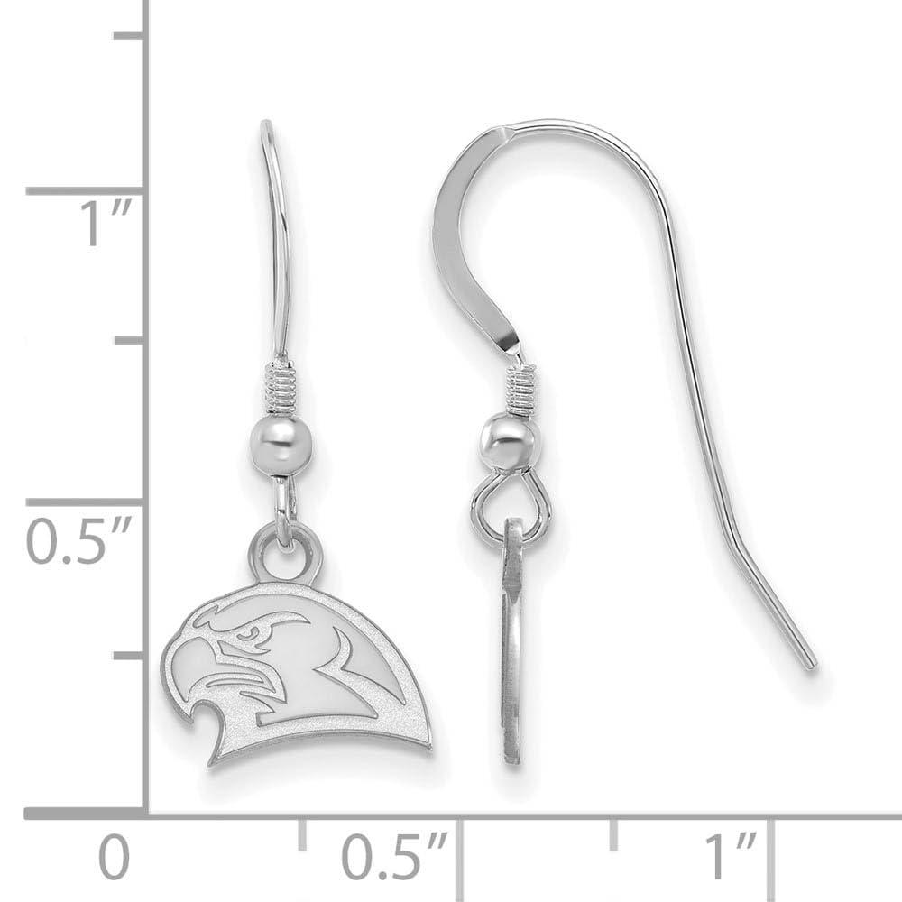 LogoArt Sterling Silver Miami University Xs Dangle Earrings Wire