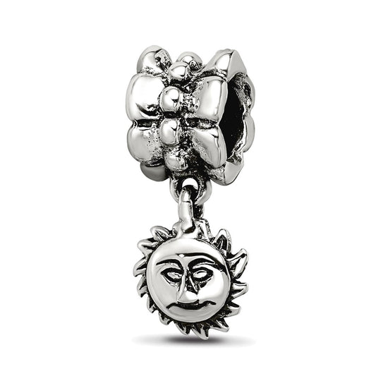 Sterling Silver Reflections Sun Dangle Bead