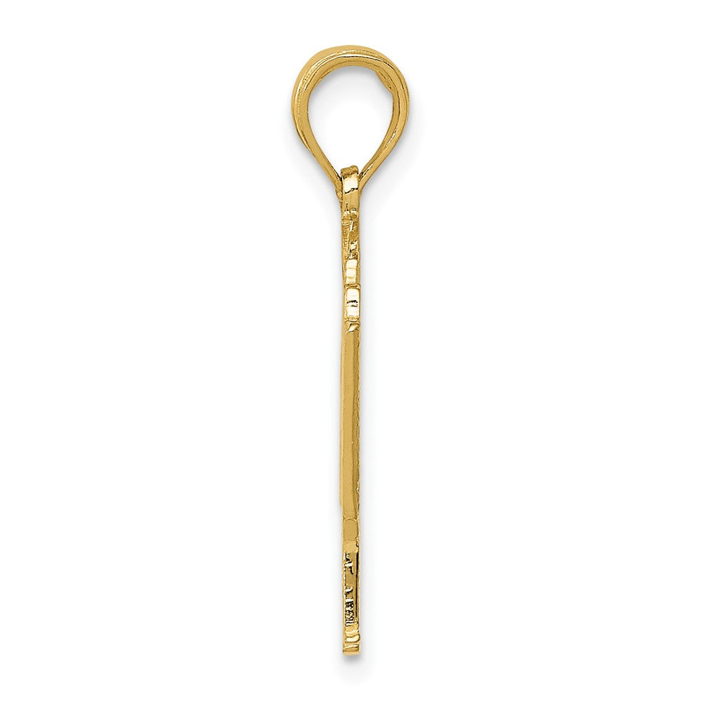10k Piano Pendant