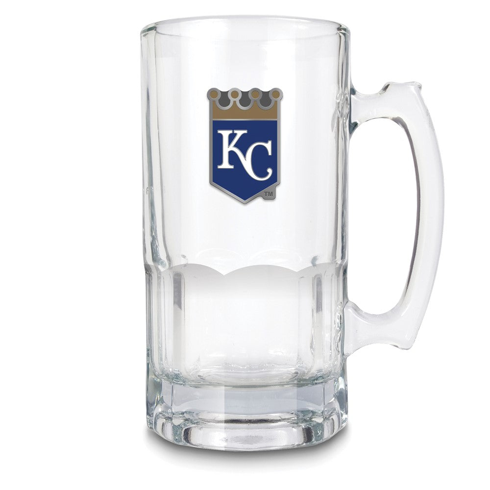 MLB Kansas City Royals Glass 32 ounce Macho Mug