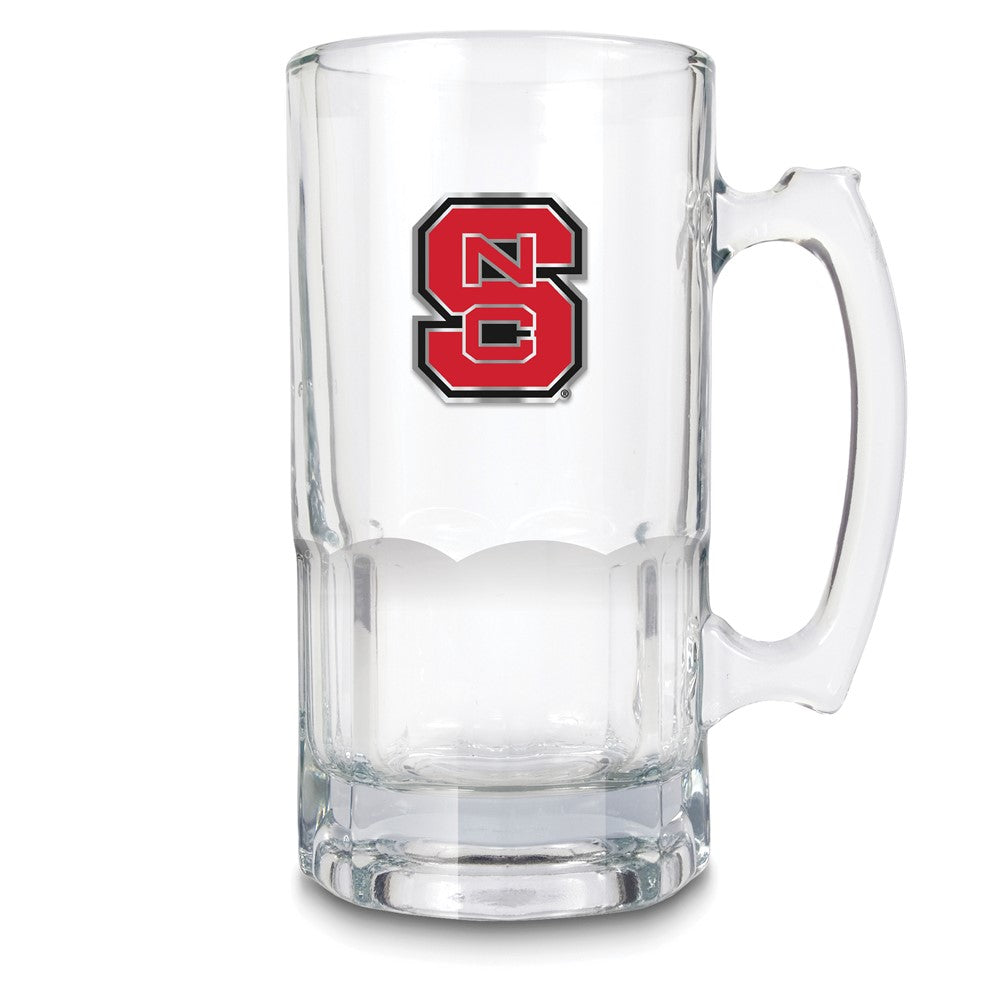 NCAA North Carolina State University Glass 32 ounce Macho Mug