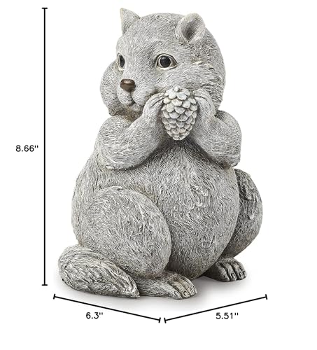 Home & Garden Chipmunk Pudgy Statue Chip Squirrels Stripes Nuts 12465.