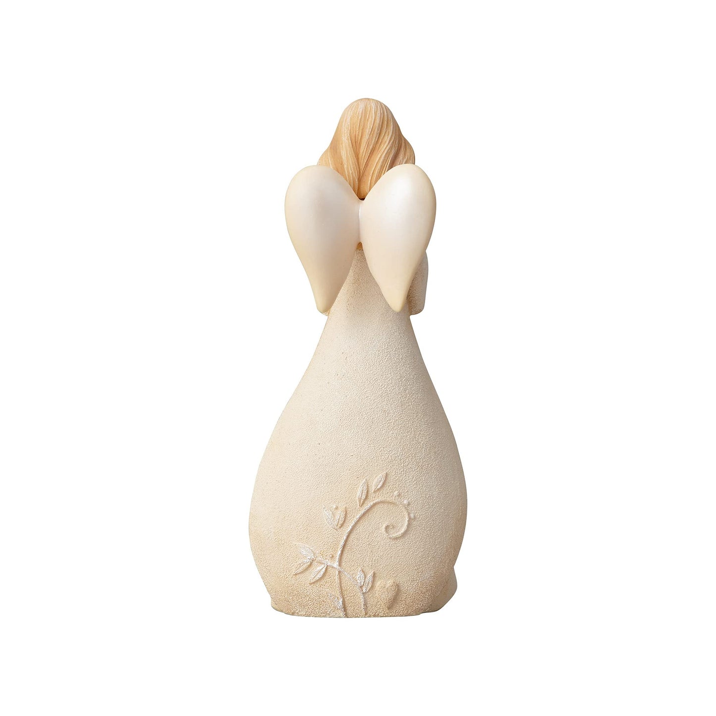 Enesco Foundations Love You More Mini Angel, 4.53" Polyresin Figurine