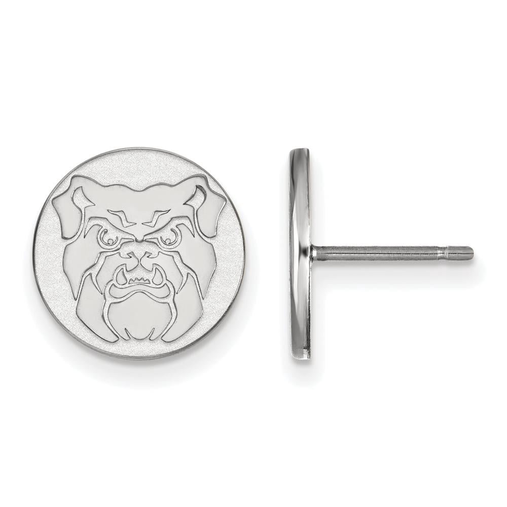 LogoArt Sterling Silver Butler University Small Post Earrings