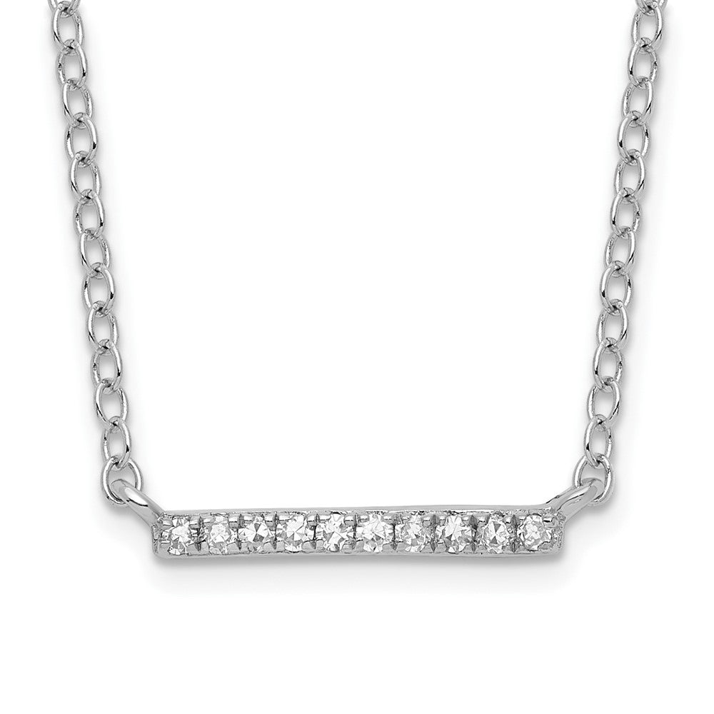 SS Diamond Pend Necklace
