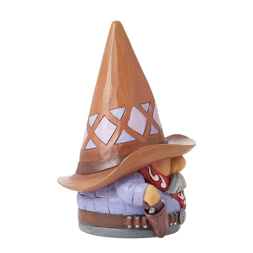 Enesco Jim Shore Cowboy Gnome, Figurine, 6.75in H