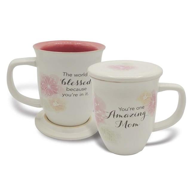 CA Gift 21041X Mug with Coaster - Amazing Mom