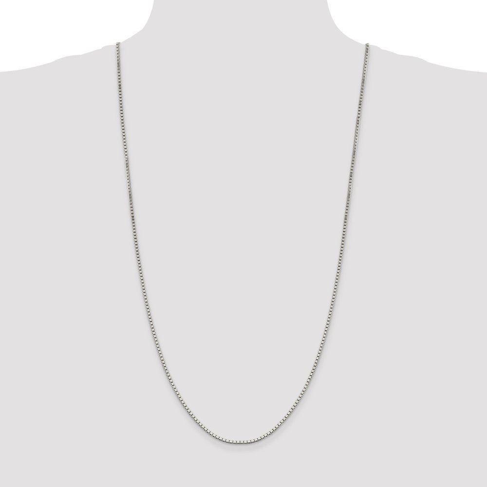 Sterling Silver 1.9mm Box Chain 30 Inches