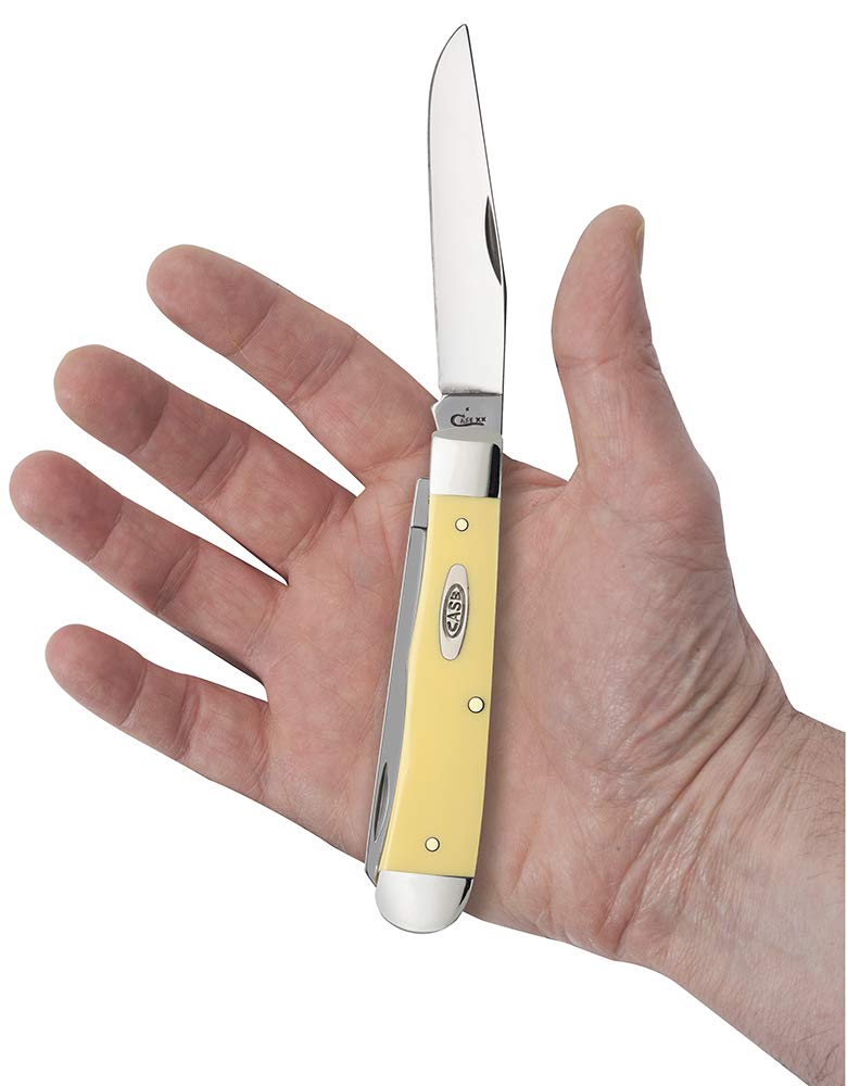 Case Yellow Trapper Pocket Knife