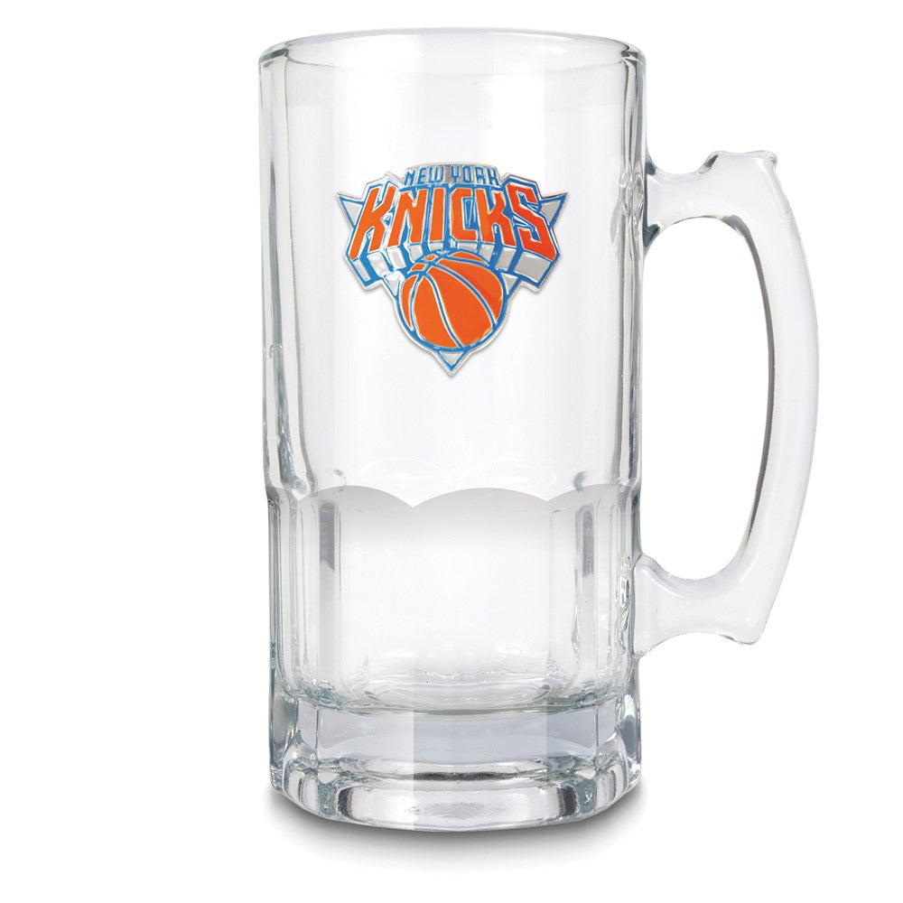NBA New York Knicks Glass 32 ounce Macho Mug