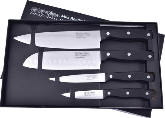 Hen & Rooster Kitchen Knife Set