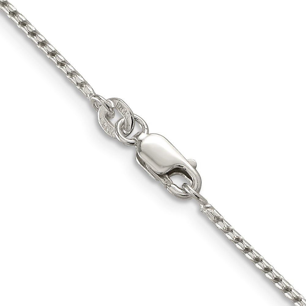 Sterling Silver 1.25mm Round Franco Chain 20 Inches