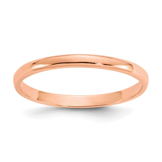 14K Rose Gold Madi K Polished Ring Size 3
