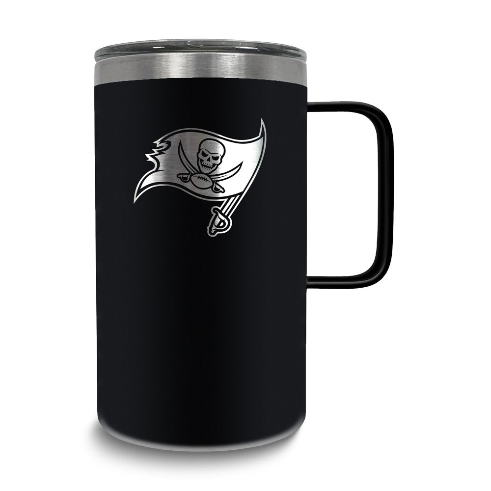NFL Tampa Bay Buccaneers Stainless Steel 18 oz. Hustle Mug with Lid