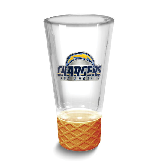 NFL Los Angeles Chargers Collectors 4 oz. Shot Glass with Silicone Base