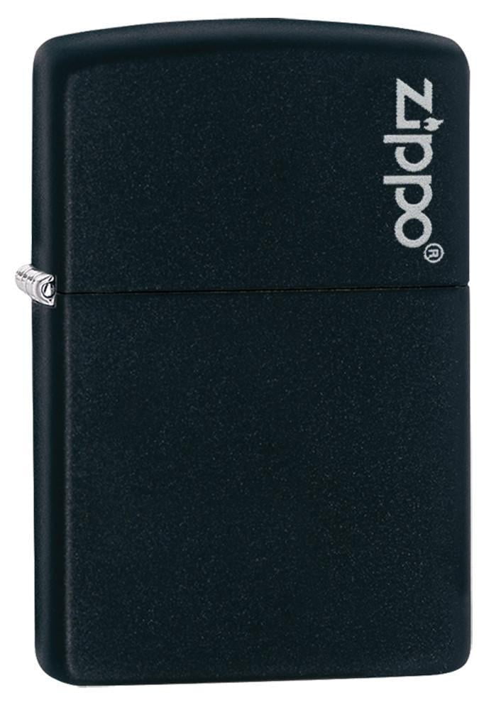 Zippo Classic Black Matte with Zippo Logo Pocket Lighter