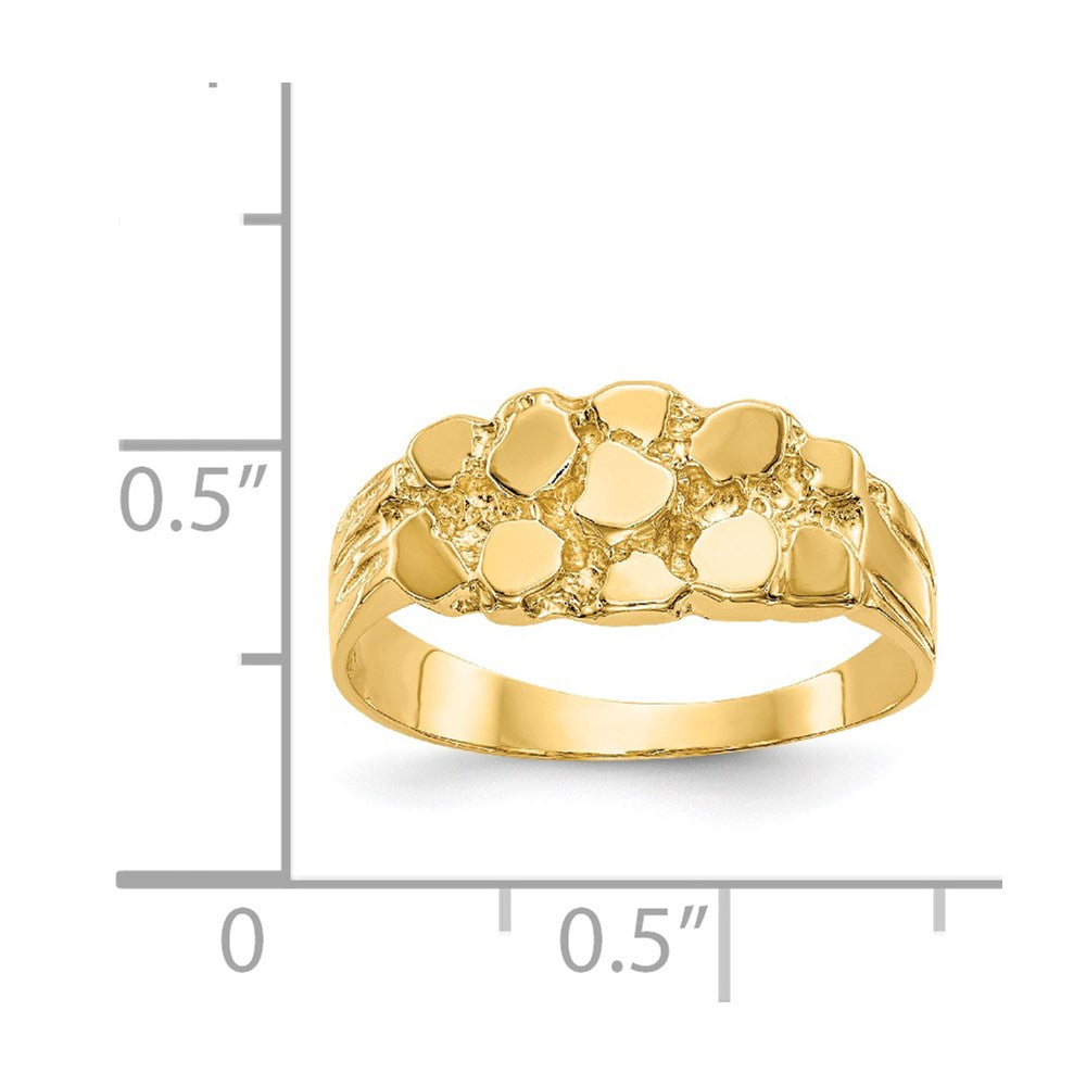 14k Nugget Ring Size 6