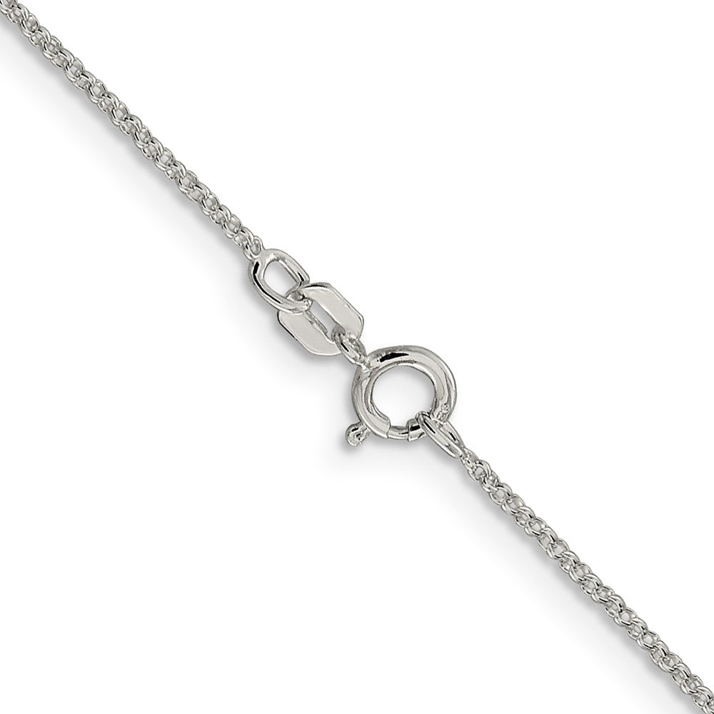 Sterling Silver 1.1mm Rolo Chain 14 Inches