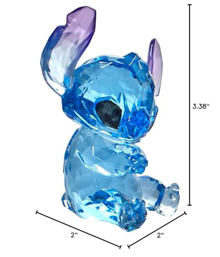 Enesco Disney Facets Lilo & Stitch Stitch Acrylic Figurine 3.5in H