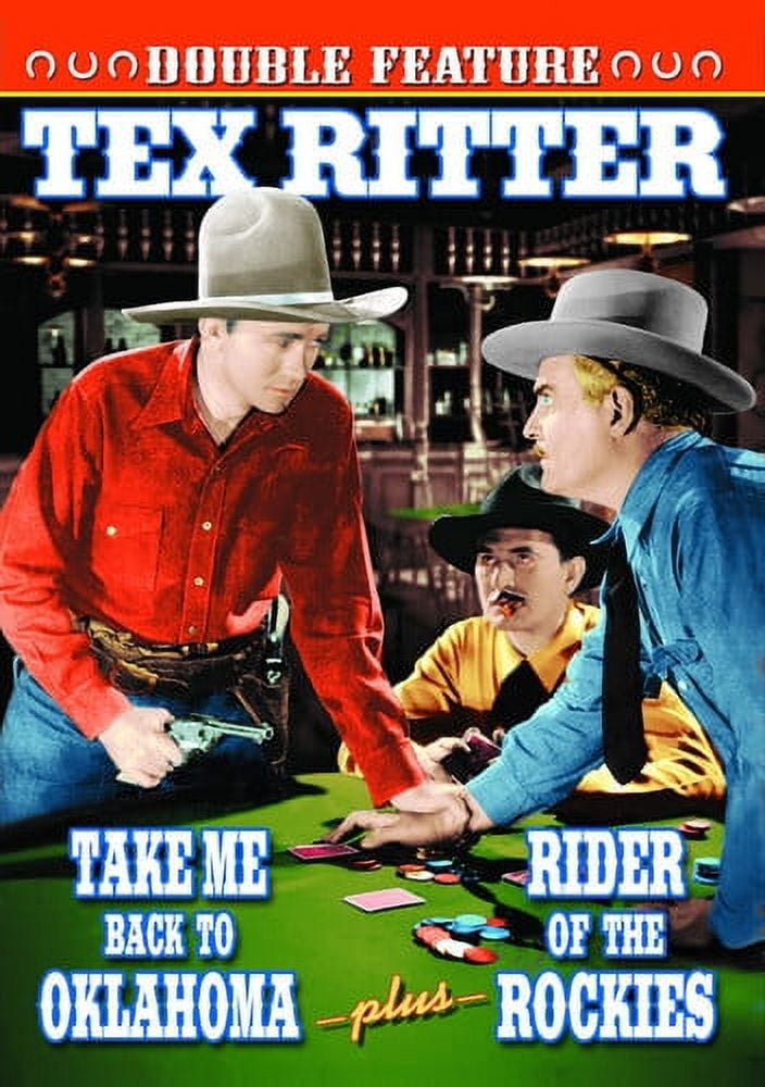 Tex Ritter Double Reature: Take Me Back / Rider of (DVD), Alpha Video, Western