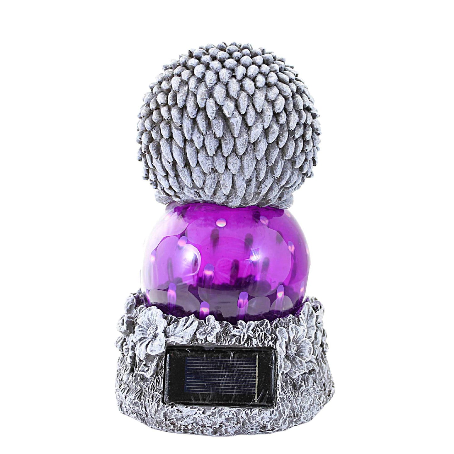 Home & Garden Led Hedgehog Solar Statue Polyresin Pudgy Pals Garden 14252